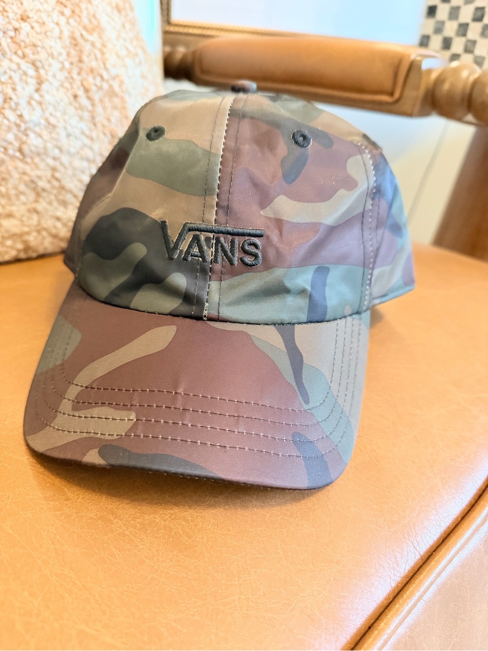 Vans camo baseball cap
